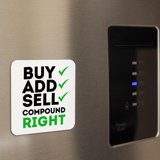 TechnoFunda Fridge Magnet - Compound Right