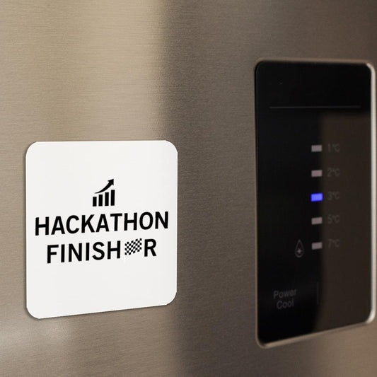 TechnoFunda Fridge Magnet - Hackathon Finisher