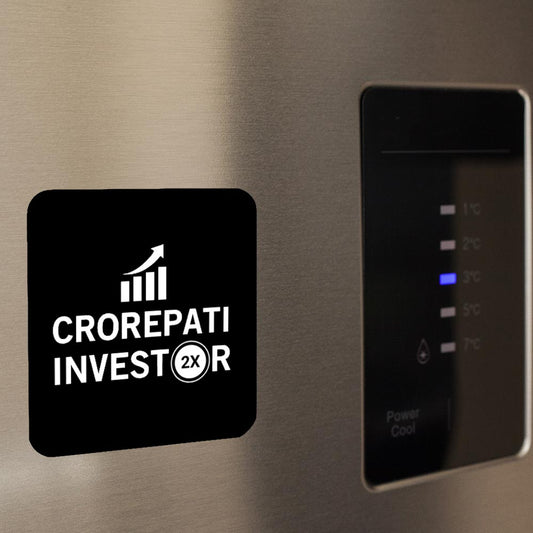 TechnoFunda Fridge Magnet - Crorepati Investor