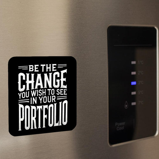 TechnoFunda Fridge Magnet - Be The Change