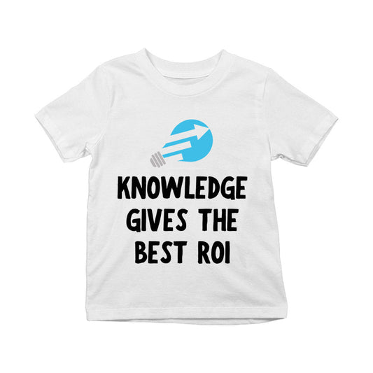 technofunda investing knowledge gives the best roi t-shirt finance stock equity compounding graphic stylish buy online india vivek mashrani tbt men kids girls boys unisex white