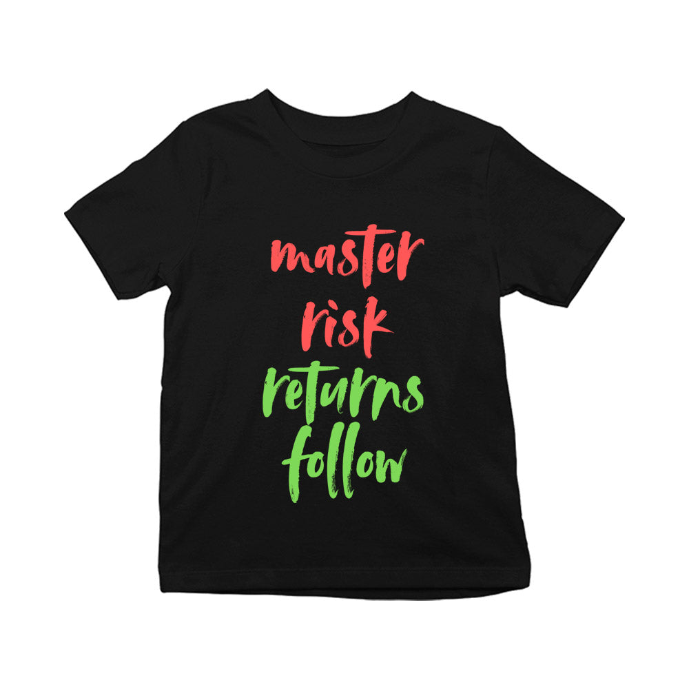 technofunda investing master risk returns follow t-shirt finance stock equity compounding graphic stylish buy online india vivek mashrani tbt men kids girls boys unisex black