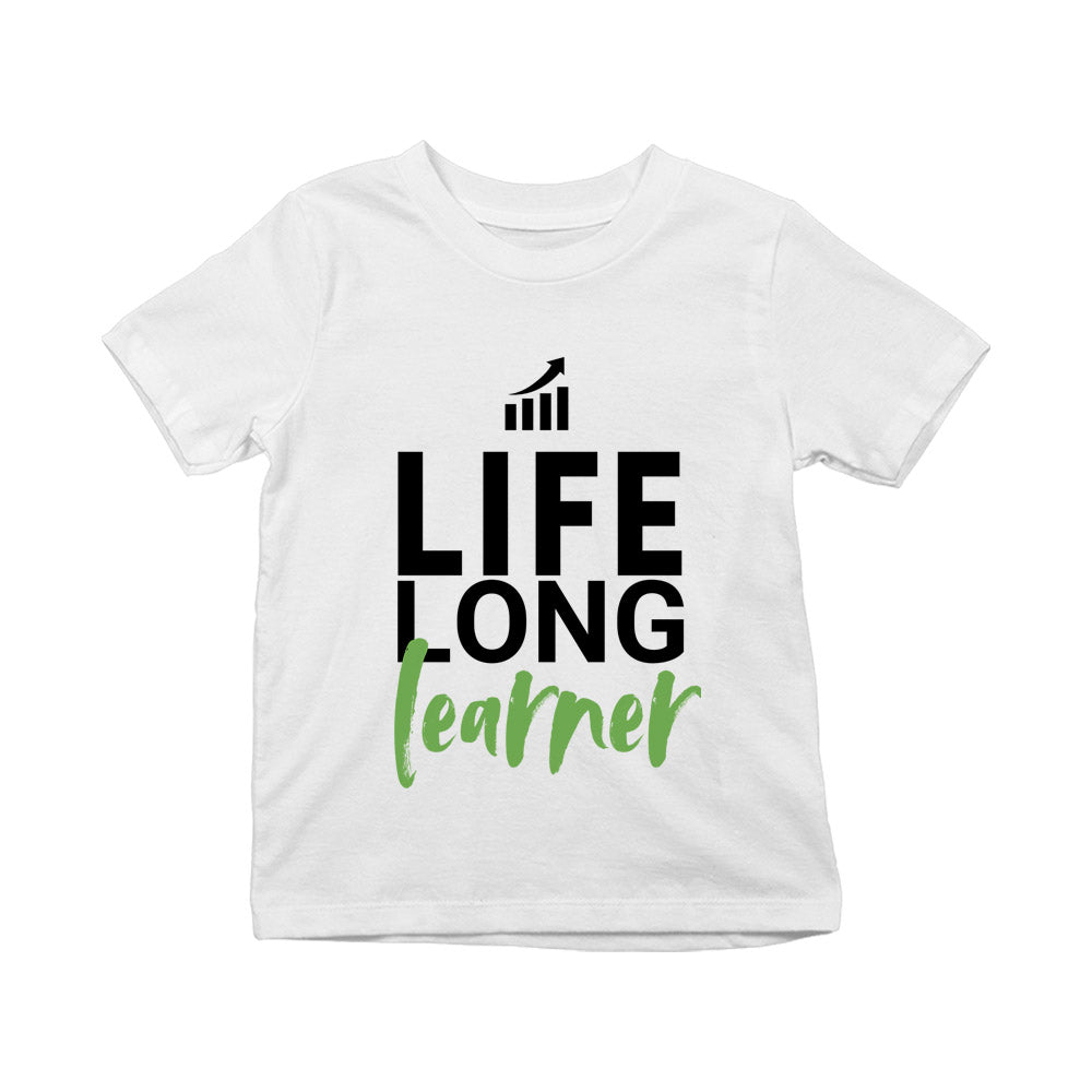 technofunda investing life long learner t-shirt finance stock equity compounding graphic stylish buy online india vivek mashrani tbt men kids girls boys unisex white