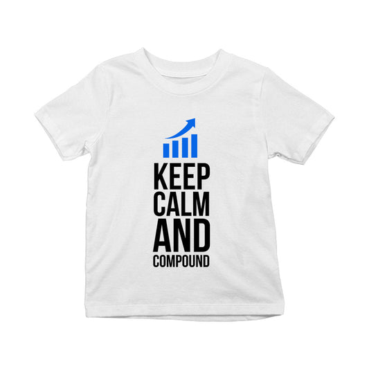 technofunda keep calm & compound t-shirt printed graphic stylish buy online india the banyan tee tbt men kids girls boys unisex white