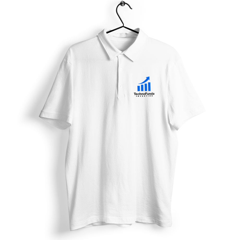 TechnoFunda Investing Vivek Mashrani Merch Polo T-shirt