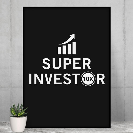 technofunda investing super investor poster wall art buy online india vivek mashrani tbt a4