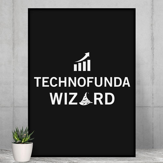 technofunda investing technofunda investing wizard poster wall art buy online india vivek mashrani tbt a4