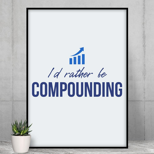 technofunda i'd rather be compounding poster wall art buy online india the banyan tee tbt a4