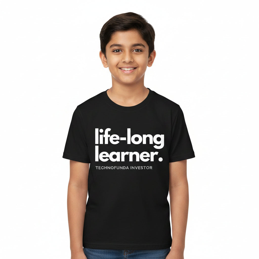 TechnoFunda T shirt - Life Long Learner TF Investor