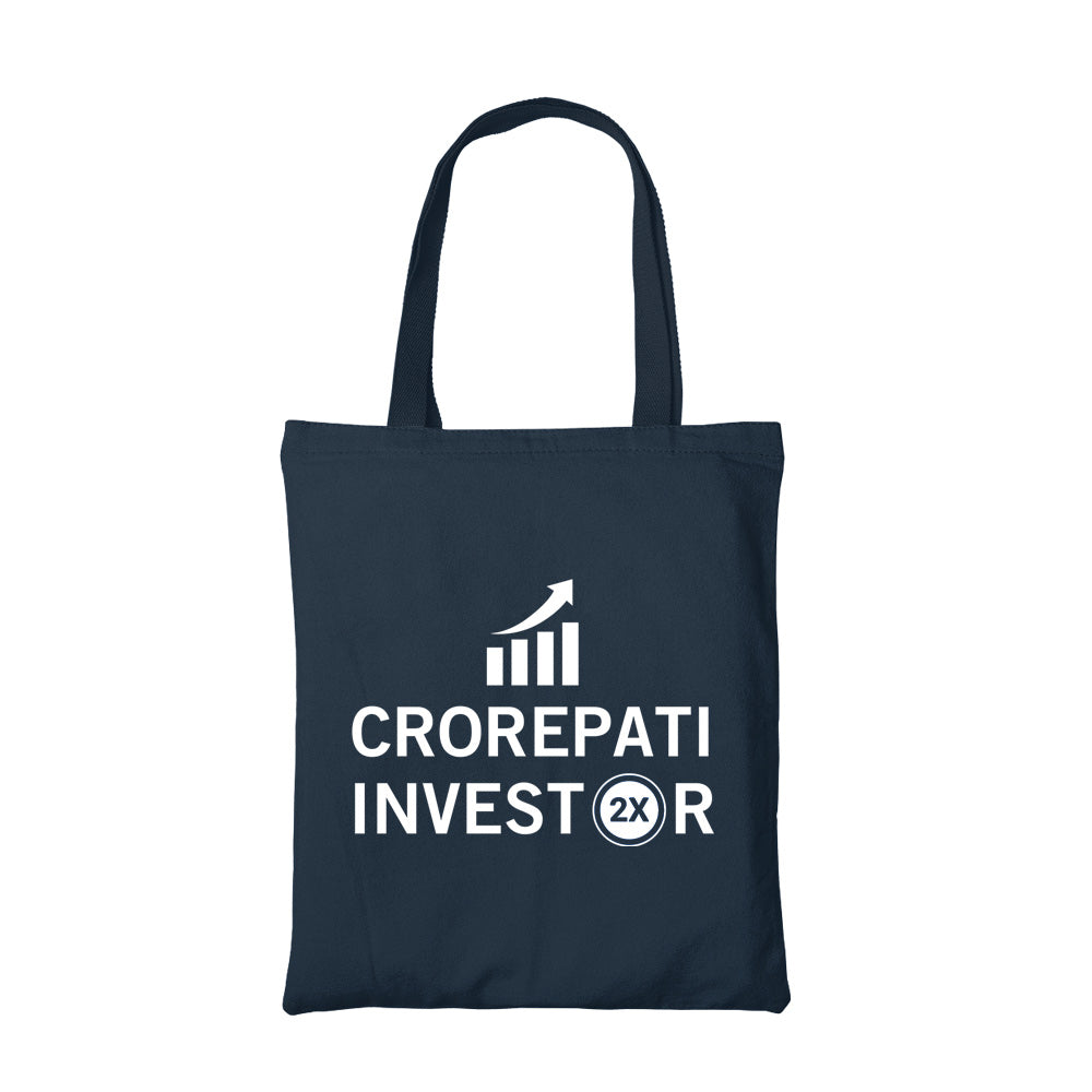 TechnoFunda Tote Bag - Crorepati Investor