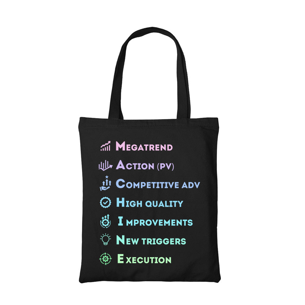TechnoFunda Tote Bag - MACHINE Framework