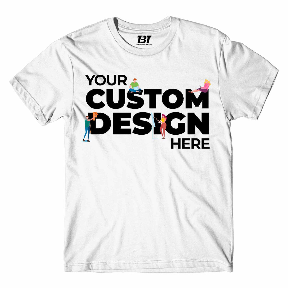 Custom T shirt (Single Side Printing)