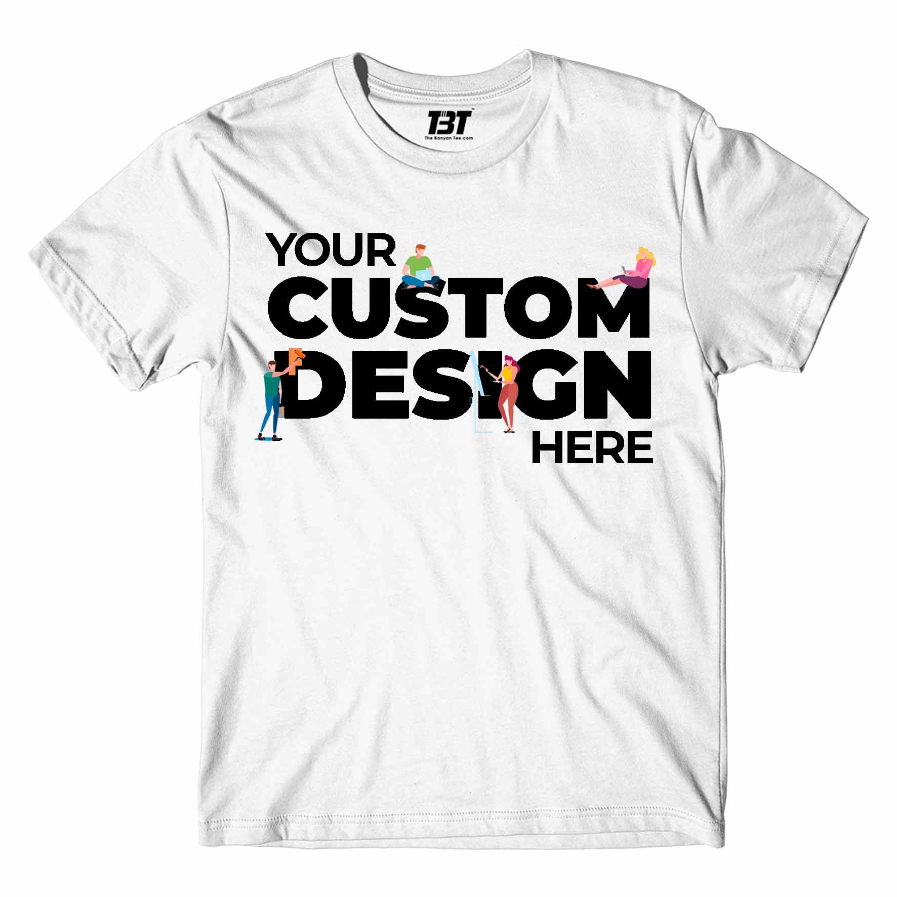 Custom T shirt (Double Side Printing)