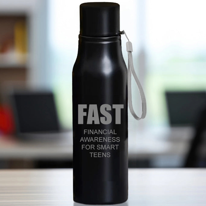 Engraved Steel Water Bottle - FAST