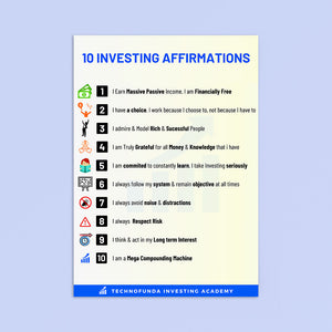 TechnoFunda Poster - Affirmations