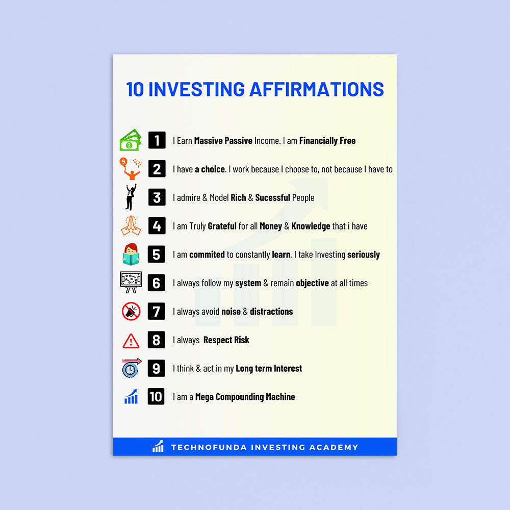 TechnoFunda Poster - Affirmations