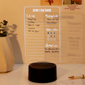 Custom Task Master LED Lamp