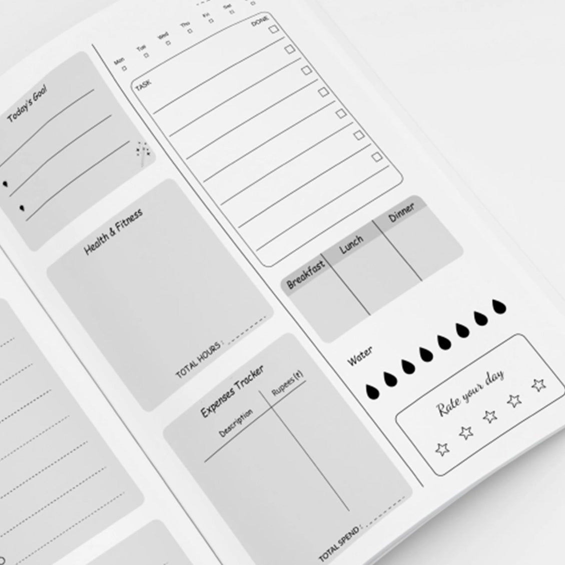 Dreams To Reality Daily Planner