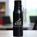 Engraved Steel Water Bottle - TechnoFunda